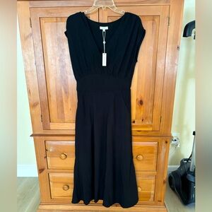 Black maxi dress